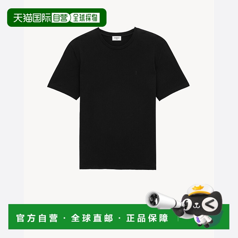 欧洲直邮SAINT LAURENT 圣罗兰 25秋冬 819395Y2ZJ21000 男士 短T