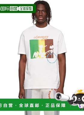 1h可退 香港直邮paul smith 男士 独家发售白色 T 恤 M1R919THP34