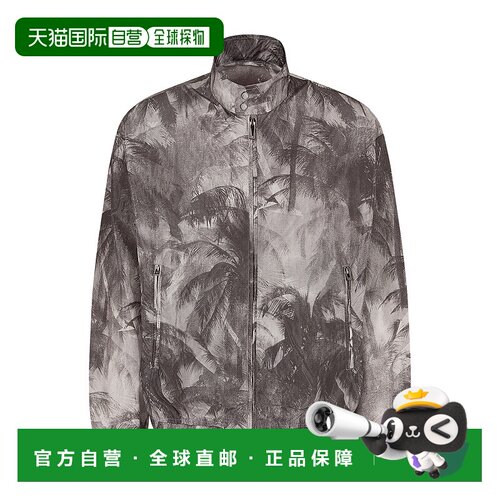 1h可退 香港直邮EMPORIO ARMANI 24SS 立领休闲夹克 Men阿玛尼