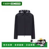 香港直邮Burberry 巴宝莉 男士 1h可退 双面格纹连帽夹克 8118012