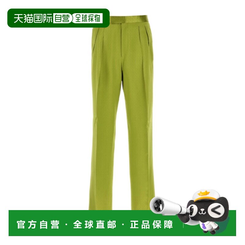香港直邮Tom Ford 折痕休闲裤 PLMD04SVP04R直筒裤