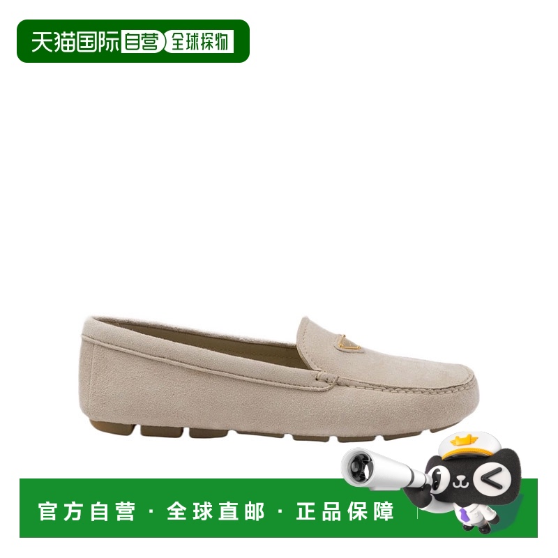 【99新未使用】香港直邮Prada 徽标贴片乐福鞋 1DD081008F005