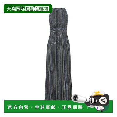 香港直邮MISSONI 米索尼 女士 无袖长款连衣裙 DS26WG00BK01J8