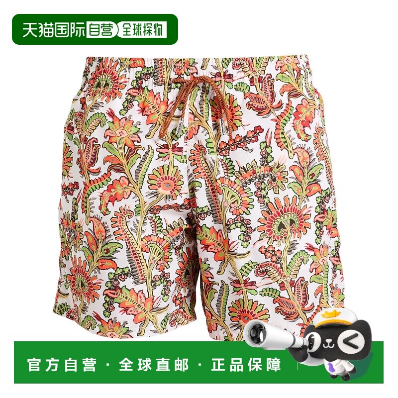 香港直邮Etro 艾特罗 男士 泳裤 orange橙色 舒适时尚