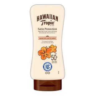 欧洲直邮英国Hawaiian Tropic脸部身体防晒乳防水汗滋润SPF50正品