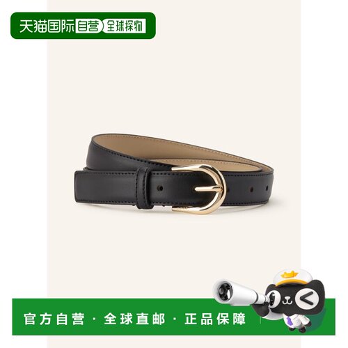 1h可退 香港直邮BOSS 女士腰带 100308737313000 CO 黑色 CAROL L