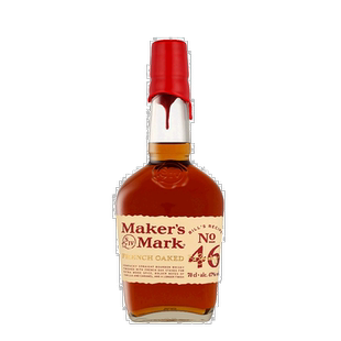 欧洲直邮Maker'S Mark美格46肯塔基波本威士忌47%单一麦芽700ml