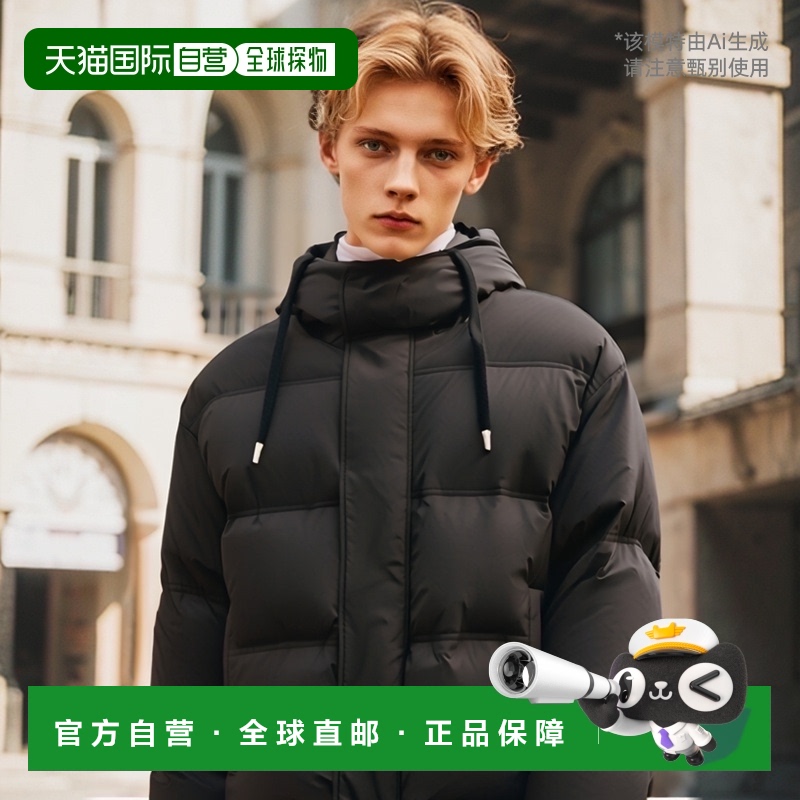 香港直邮Ami Paris Alexandre Mattiussi 羽绒服 UJK402PA0009.