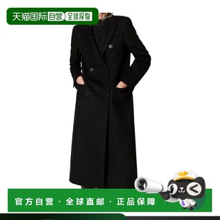 香港直邮Twinset 242TT2201 羊毛混纺直筒大衣
