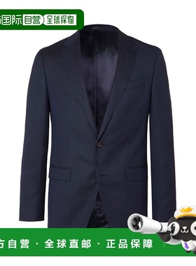 香港直邮BOSS 波士 男士 西装外套 blue蓝色 舒适时尚