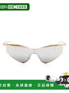 1h可退 香港直邮LOEWE 罗意威 女士 金色太阳眼镜 LW40165U30C