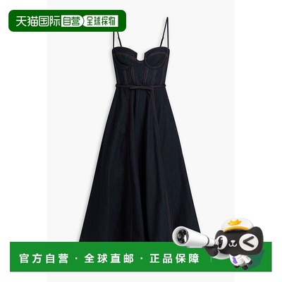1h可退 香港直邮ZIMMERMANN 女士 牛仔中长连衣裙 2114DR251NIGHT
