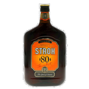 欧洲直邮Stroh斯特罗朗姆酒1000ml口感辛辣芬芳馥郁清淡醇香馥郁