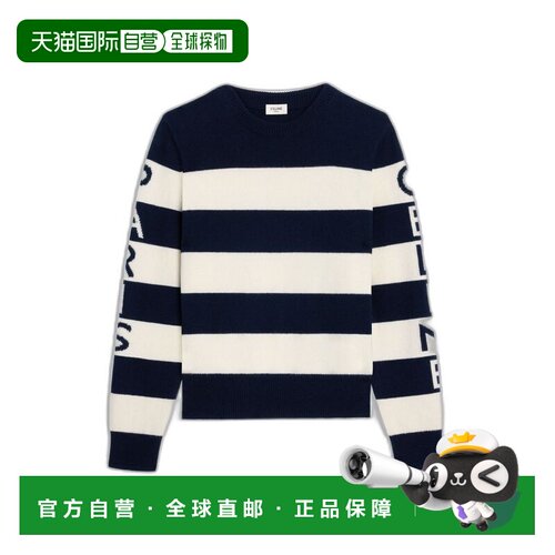 香港直邮CELINE 女士针织衫 RY0RL2I93GHM4ECRUNAVY SS2026