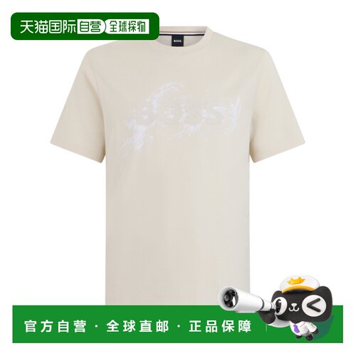 香港直邮BOSS HUGO BOSS 男士T恤  50549282131 AW2026白色短袖
