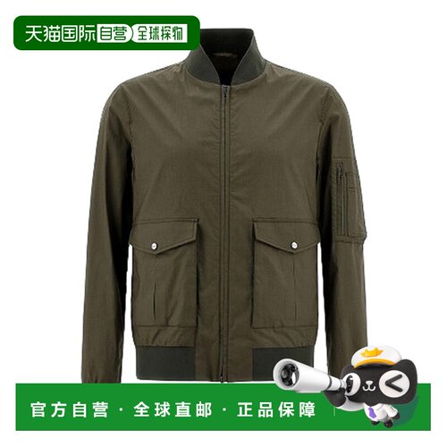 1h可退 香港直邮HERNO 男士夹克 GI000385U131647730 CO 绿色 HER