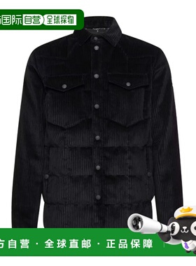 香港直邮Moncler Gelt 灯芯绒羽绒衬衫夹克 L10971G0000254AL0