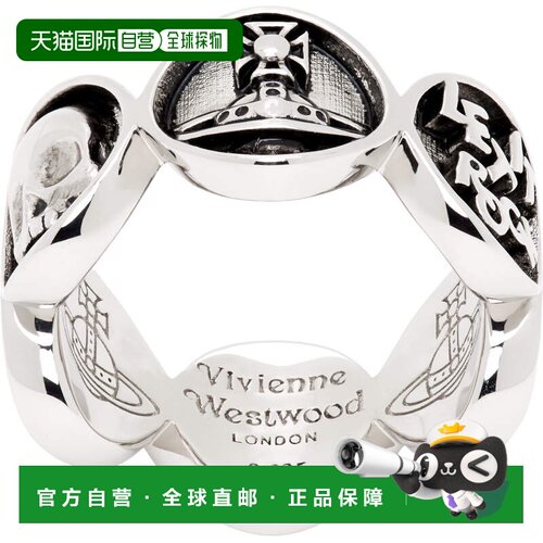 香港直邮Vivienne Westwood 薇薇恩 韦斯特伍德 男士 Ari 戒指 64
