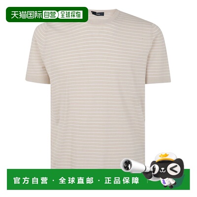 1h可退 香港直邮Herno 男士 纯棉针织 T 恤 MG000170U72097短袖