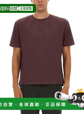 1h可退 香港直邮premiata 男士 带LogoT恤 PA1028BORDEAUX