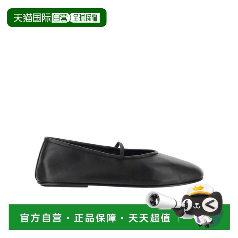 香港直邮The Row 圆头芭蕾舞鞋 F1229N60平底牛皮