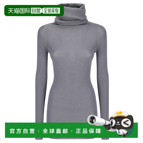 香港直邮rick owens 瑞克 欧文斯 女士 Ls 针织衫直筒毛衣 RP02F5