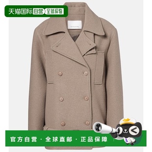 香港直邮The Scothern Frankie 女士 初剪羊毛双排扣 Shop 1h可退