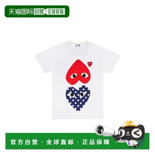 圆领徽标T恤 香港直邮Comme Play Garcons AZT240051 Des