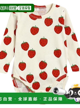 香港直邮Mini Rodini Mini Rodini body baby girl in cotone org
