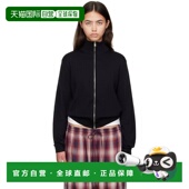 黑色拉链开衫 1h可退 B60365 艾克妮 女士 香港直邮Acne Studios