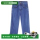 女童 Amara 荷叶边直筒牛仔裤 香港直邮Molo 童装
