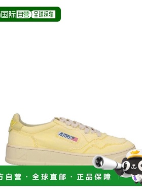 香港直邮AUTRY 女士 运动鞋 yellow黄色 舒适时尚