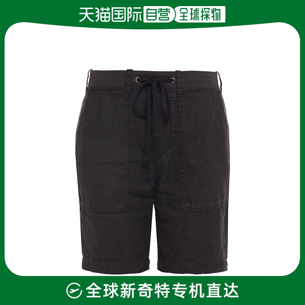 香港直邮JAMES PERSE 女士亚麻短裤