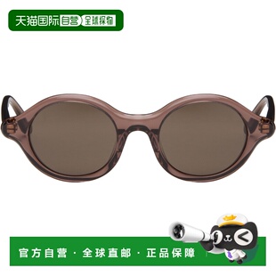 1h可退 香港直邮LOEWE 罗意威 男士 棕色 Epsilon Slim 太阳镜 LW