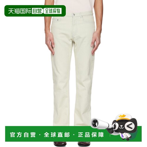 1h可退 香港直邮A.P.C. 男士 灰白色 Standard 牛仔裤 COHLBH0908