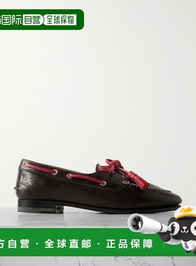 香港直邮Bally 巴利 女士 流苏皮质乐福鞋 WF140CBU009