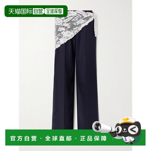 1h可退SEA 海洋 女士 Fiora 热情羊毛混纺阔腿裤 SS26028休闲裤