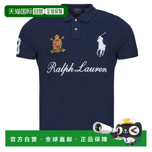 欧洲直邮Polo Ralph Lauren 拉夫劳伦 男装 短袖POLO衫 春夏 海蓝