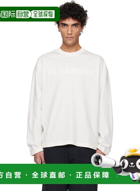 香港直邮Jil Sander 吉尔 桑达 男士 白色徽标 T 恤 J21GC0167J20