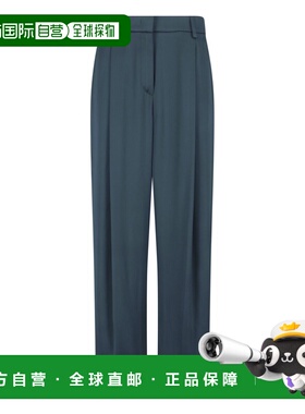 1h可退 香港直邮armani 阿玛尼 女士 Giorgio 绿色裤子 GW002793T