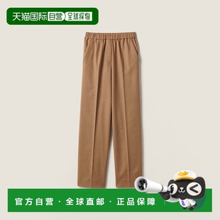 MIU 运动裤 2025 绒裤 驼绒抽绳裤 欧洲直邮MIU