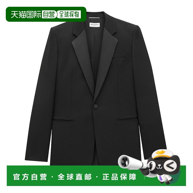 香港直邮Saint Laurent 圣罗兰 男士 长袖西装外套 790886Y7E63