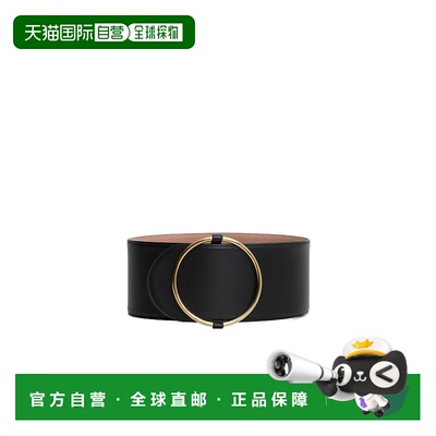 香港直邮Alaia 圆环腰带 AA1C027GCA339牛皮