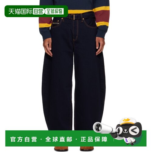 1h可退 香港直邮Sacai 男士 裤子 2604049M201 blue蓝色 舒适时尚