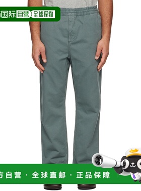1h可退 香港直邮CARHARTT WIP 男士 绿色 Flint 长裤 I029919