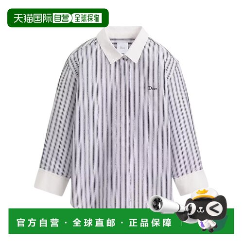 香港直邮Dior 长袖衬衫 6WBM11SRTB 【付后1h可退】