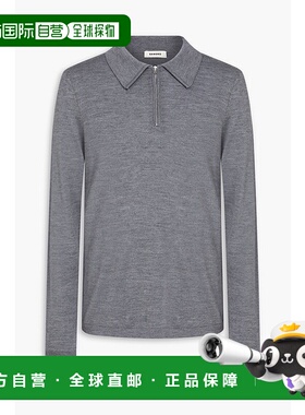 1h可退 香港直邮Sandro 男士 羊毛混纺Polo毛衣 SHPTR00469FABRIC
