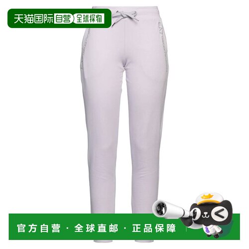 香港直邮Ea7 女士 休闲长裤 purple紫色 舒适时尚休闲裤卫裤裤子