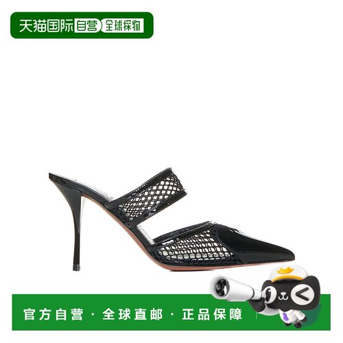 香港直邮Alaia 露跟穆勒鞋 AA3M053CK204正品时尚舒适百搭外穿