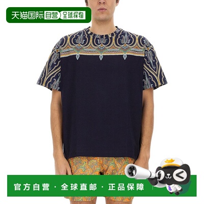 香港直邮Etro 艾特罗 男士 印花T恤 MRMA0022AJ276